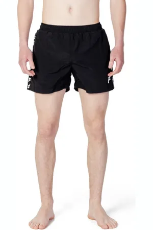 Fila Stroje kąpielowe, Mężczyzna, Czarny, XL, Odzież plażowa