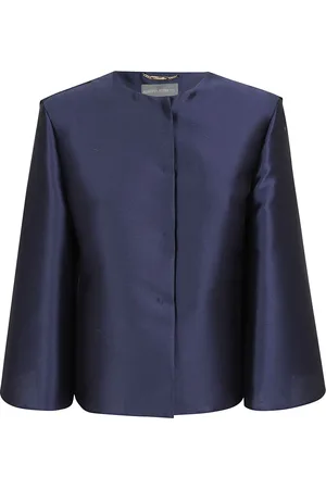 Alberta Ferretti Kurtki, Kobieta, Niebieski, S, Kurtki