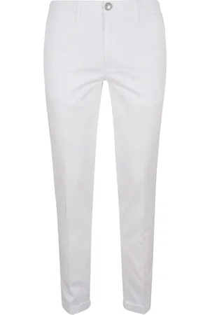 RE-HASH Spodnie, Mężczyzna, Biały, W33, Trousers
