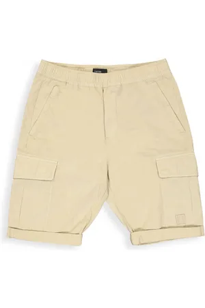 Butcher of Blue Szorty, Mężczyzna, Beżowy, M, Tristan Slim Cargo Short
