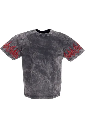 Vision Of Super Koszulki, Mężczyzna, Szary, L, T-Shirts