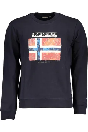 Napapijri Bluzy, Mężczyzna, Niebieski, 2XL, Swetry