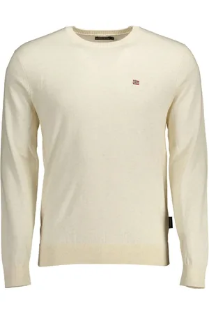 Napapijri Swetry, Mężczyzna, Beżowy, 3XL, Elegancki i wszechstronny sweter dla mężczyzn