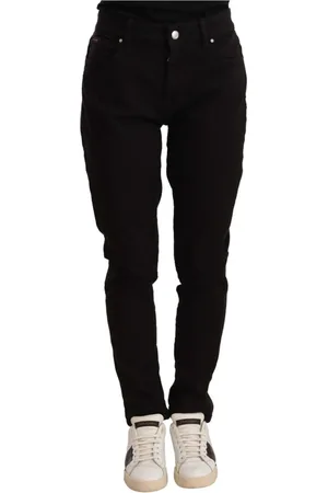 Dolce & Gabbana Jeansy, Kobieta, Czarny, M, Denim, Skinny Jeansy