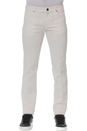 Trussardi Jeansy, Mężczyzna, Biały, W38, Slim-fit Jeansy