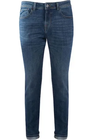 YES ZEE BY ESSENZA Jeansy, Mężczyzna, Niebieski, W28, Denim, Sweatpants