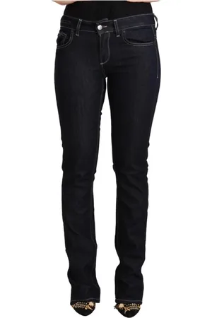 Gianfranco Ferré Jeansy, Kobieta, Czarny, W26, Denim, Slim-fit Jeansy