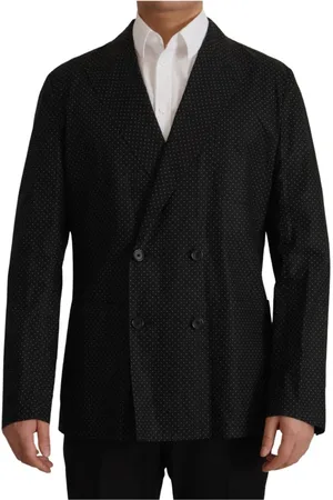 Dolce & Gabbana Kurtki, Mężczyzna, Czarny, S, Blazers