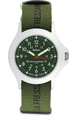 Inès de la Fressange Akcesoria, unisex, Zielony, ONE SIZE, Watches
