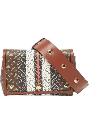 Burberry Pre-owned, Kobieta, Wielobarwność, ONE SIZE, Pre-owned Leather crossbody-bags