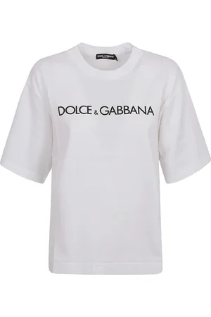 Dolce & Gabbana Koszulki, Kobieta, Biały, XS, Biała Kolekcja T-Shirtów
