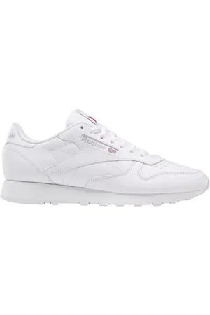 Reebok Buty, Mężczyzna, Biały, 40 EU, Klasyczne męskie buty skórzane - Białe