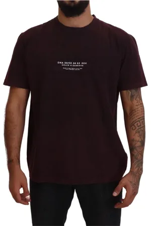 Dolce & Gabbana Koszulki, Mężczyzna, Czerwony, S, T-Shirts