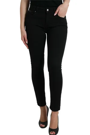 Dolce & Gabbana Jeansy, Kobieta, Czarny, S, Denim, Skinny Jeansy
