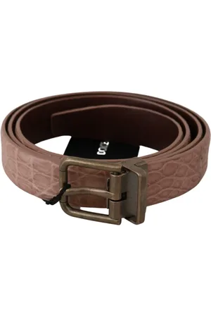 Dolce & Gabbana Akcesoria, Mężczyzna, brązowy, 85 CM, Belts