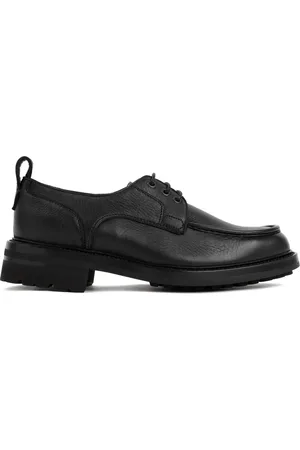 BRIONI Buty, Mężczyzna, Czarny, 45 EU, Czarne skórzane Derbies