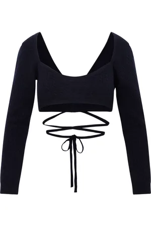 Patou Swetry, Kobieta, Niebieski, L, Kaszmir, Round-neck Knitwear