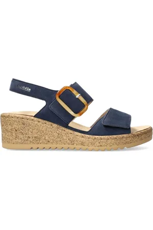 Mephisto Buty, Kobieta, Niebieski, 36 EU, Zamsz, Flat Sandals