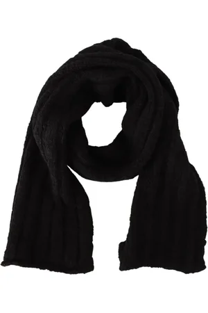 Dolce & Gabbana Akcesoria, unisex, Czarny, ONE SIZE, Winter Scarves