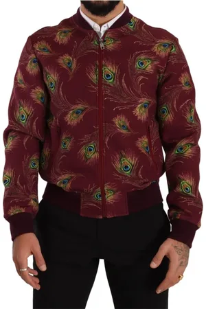 Dolce & Gabbana Kurtki, Mężczyzna, Wielobarwność, M, Bomber Kurtki