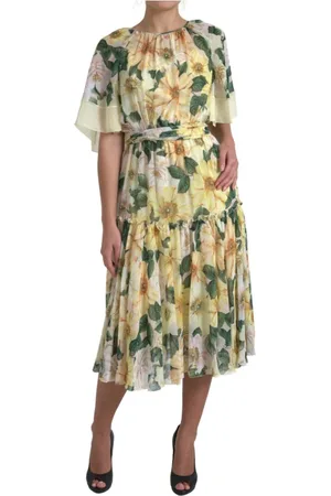 Dolce & Gabbana Sukienki, Kobieta, Wielobarwność, M, Maxi Sukienki