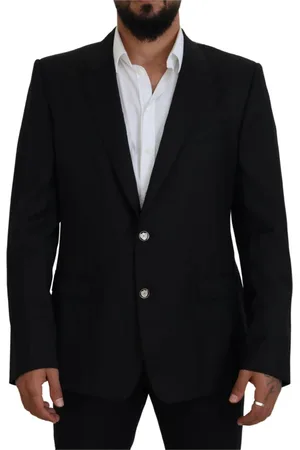 Dolce & Gabbana Kurtki, Mężczyzna, Czarny, L, Blazers