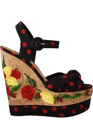 Dolce & Gabbana Buty, Kobieta, Wielobarwność, 37 EU, Wedges
