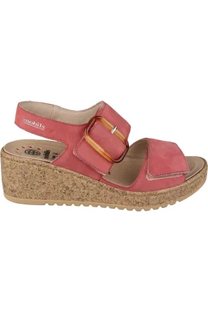 Mephisto Buty, Kobieta, Różowy, 37 EU, Zamsz, Flat Sandals