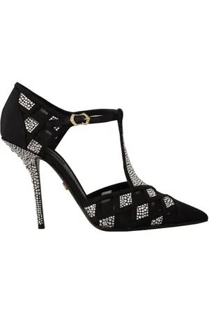 Dolce & Gabbana Buty, Kobieta, Czarny, 39 EU, Zamsz, Wedges