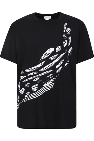 Alexander McQueen Koszulki, Mężczyzna, Czarny, S, T-Shirts