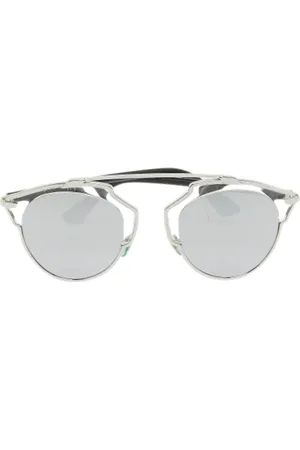 Dior Pre-owned, Kobieta, Szary, ONE SIZE, Pre-owned Acetate sunglasses