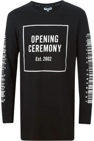 Opening Ceremony Koszulki, Mężczyzna, Czarny, S, Long Sleeve Tops
