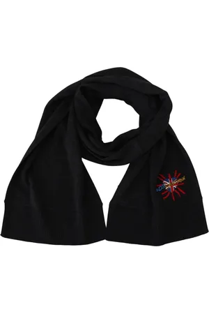 Dolce & Gabbana Akcesoria, Kobieta, Czarny, ONE SIZE, Winter Scarves