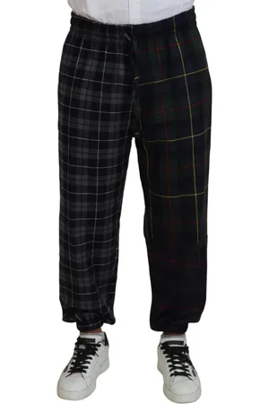 Dolce & Gabbana Spodnie, Mężczyzna, Wielobarwność, M, Nylon, Sweatpants