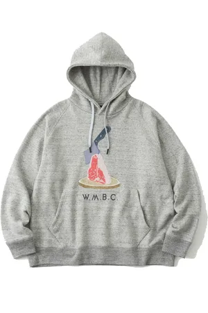 WHITE MOUNTAINEERING Bluzy, Mężczyzna, Szary, L, Swetry Bluzy z kapturem