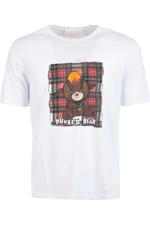 Neil Barrett Koszulki, Mężczyzna, Biały, S, T-Shirts