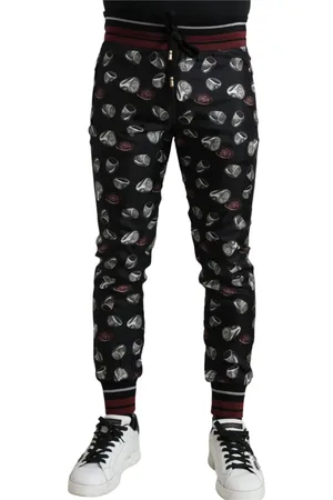 Dolce & Gabbana Spodnie, Mężczyzna, Wielobarwność, S, Sweatpants
