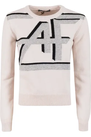 Alberta Ferretti Swetry, Kobieta, Wielobarwność, M, Round-neck Knitwear