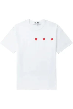 Comme des Garçons Koszulki, Mężczyzna, Biały, 2XL, T-Shirts