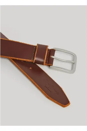 Pepe Jeans Akcesoria, Mężczyzna, brązowy, 95 CM, Rustykalny Skórzany Pasek