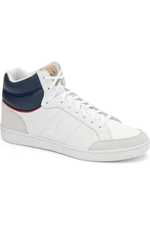 Le Coq Sportif Buty, Mężczyzna, Wielobarwność, 41 EU, Zamsz, Skórzane Court Sneakers