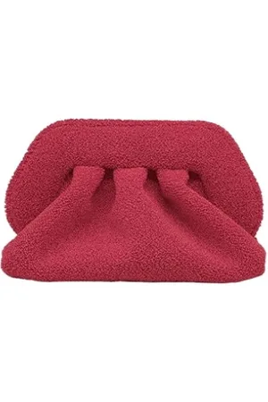 THEMOIRÈ Torebki, Kobieta, Różowy, ONE SIZE, Malina Sea Sponge Clutch Bag