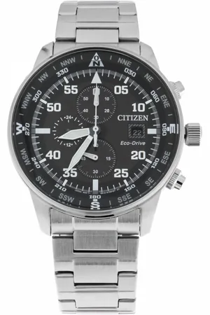 Citizen Akcesoria, Kobieta, Szary, ONE SIZE, - Ca 0690-88E - Aviator Crono