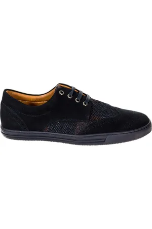 Hackett Buty, Mężczyzna, Niebieski, 44 EU, Skóra, Sportowe Sneakersy w Granatowym
