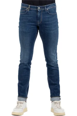 RE-HASH Jeansy, Mężczyzna, Niebieski, W36, Denim, Męskie Jeansyy