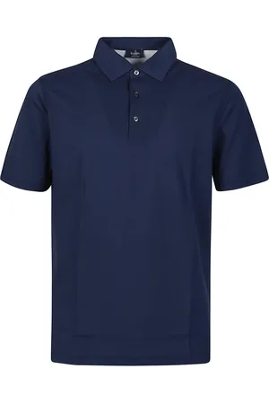 BARBA Koszulki, Mężczyzna, Niebieski, M, Niebieski Polo