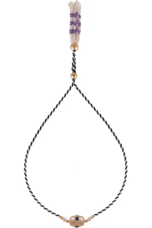 Dorothée Sausset Akcesoria, Kobieta, Wielobarwność, ONE SIZE, Orishas Tassel Naszyjnik