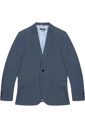 Antony Morato Kurtki, Mężczyzna, Niebieski, M, Niebieska Americana Kurtka Blezer