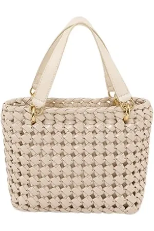 THEMOIRÈ Torebki, Kobieta, Różowy, ONE SIZE, Błyszczące Węzły Chmura Clutch Bag