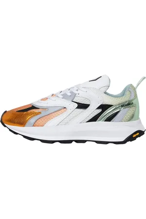Mikakus Buty, Mężczyzna, Zielony, 42 EU, Skóra, Y2K Dusk Sneakers